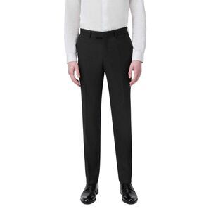 Twisted Tailor Mens Kingdon Slim Tuxedo Trousers / Black